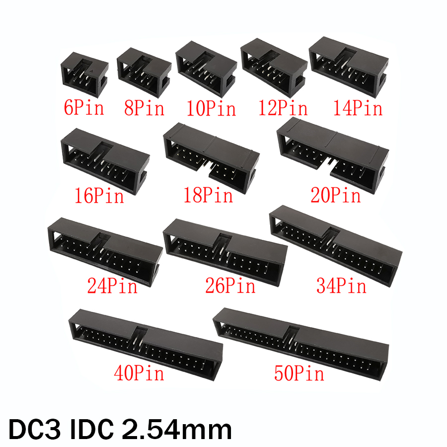 Dip Bar Parallel - 10 sztuk DC3 6P ~ 50Pin