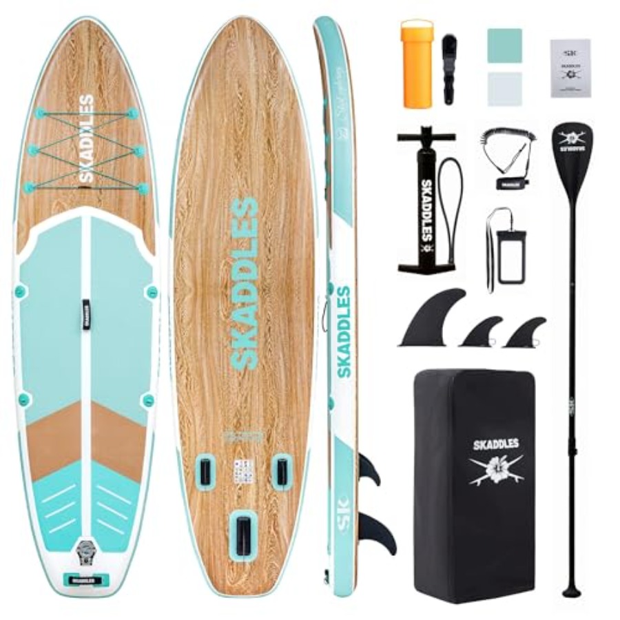 Yoga Fitness Board - Nadmuchiwana deska SUP do wędkowania, jogi,