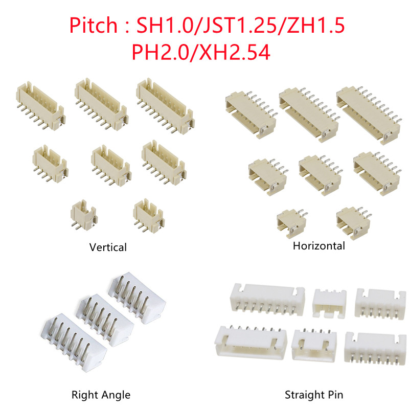 Dip Bar Parallel - 10 SZTUK SH/JST/ZH/PH/XH Skok 1,0 MM
