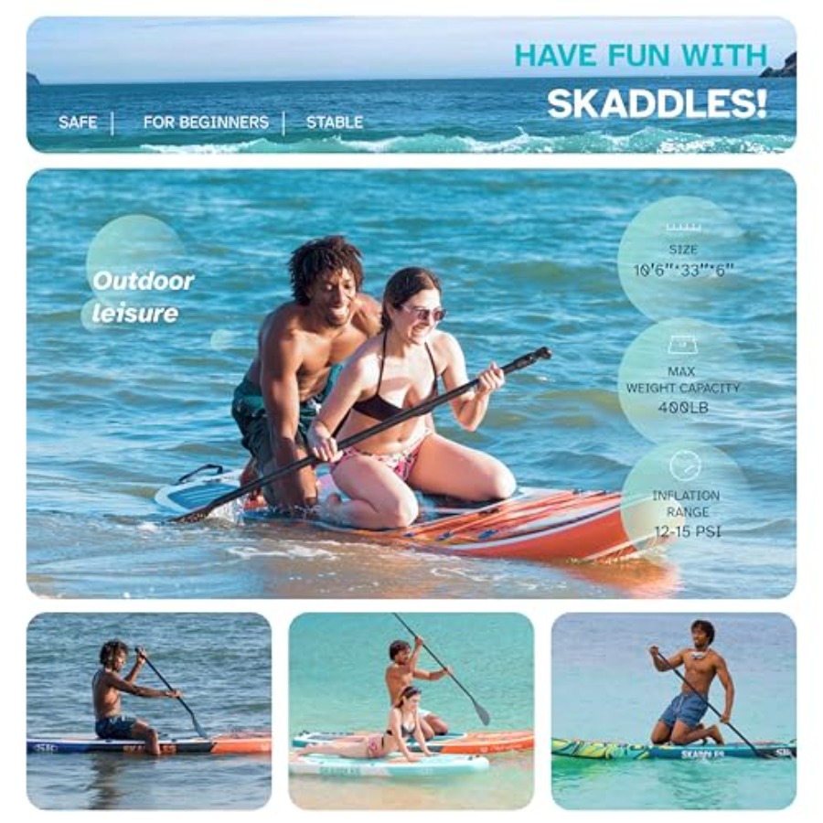 Nadmuchiwana deska SUP do wędk – Yoga Fitness Board recenzja i cena