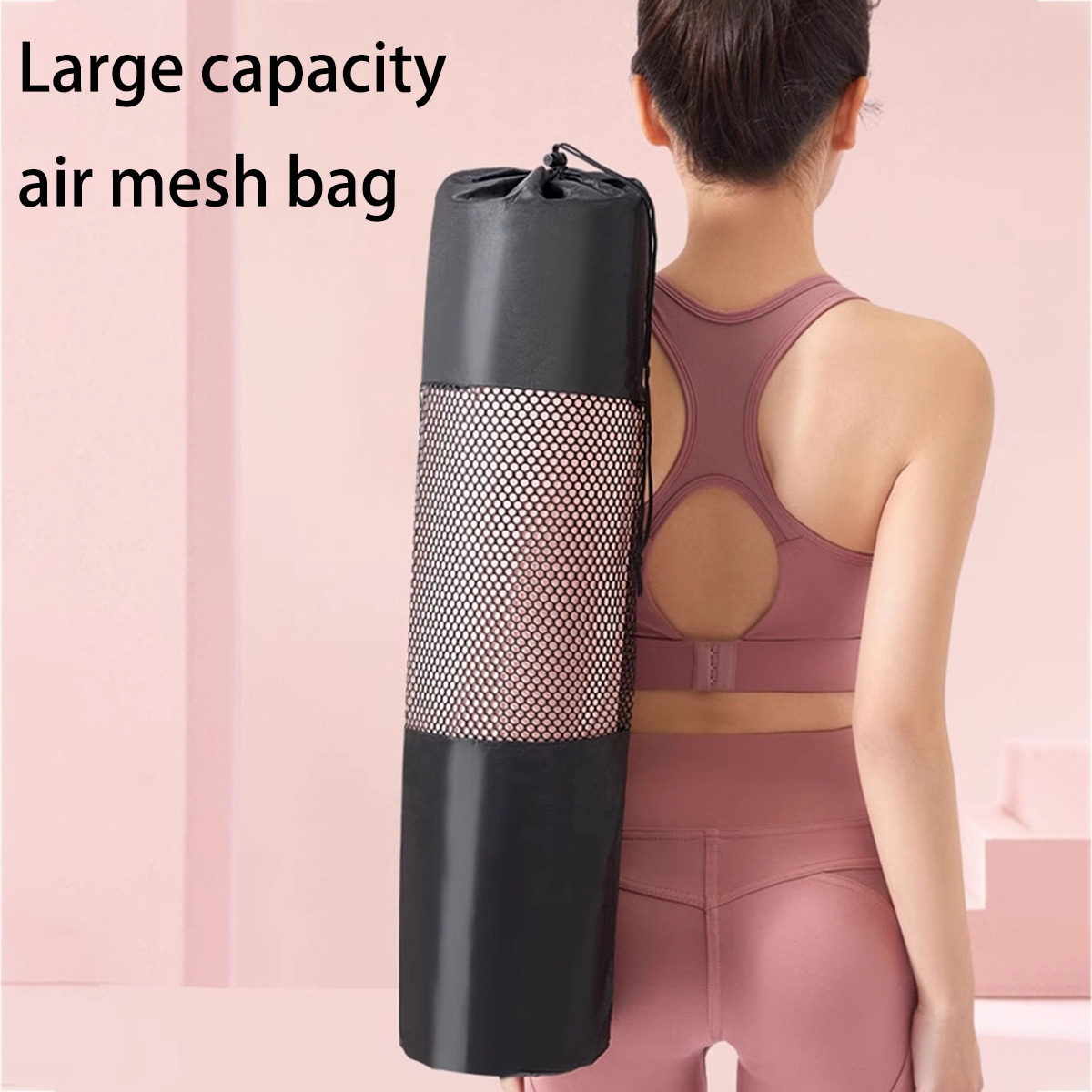 Oddychająca siatkowa torba do  – Yoga Mat For Fitness recenzja i cena
