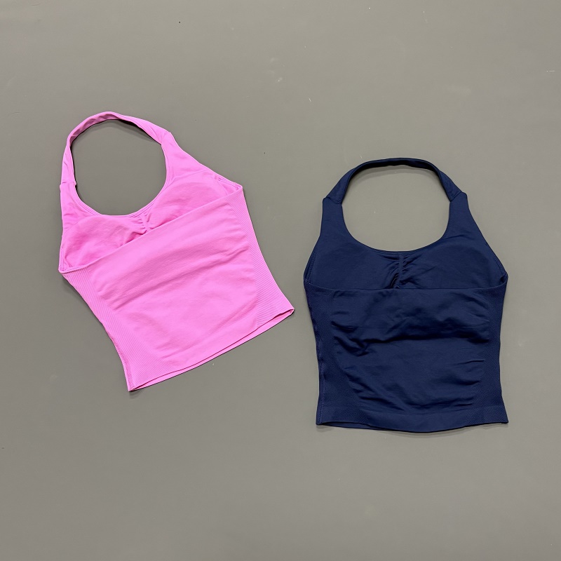 Damski sportowy top z dekoltem – Yoga Mat For Fitness recenzja i cena