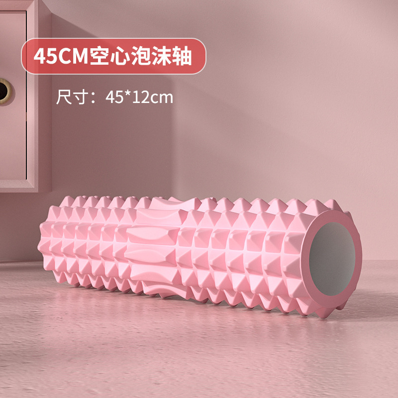 Wałek piankowy 45 cm z blokiem – Yoga Fitness Stretching recenzja i cena