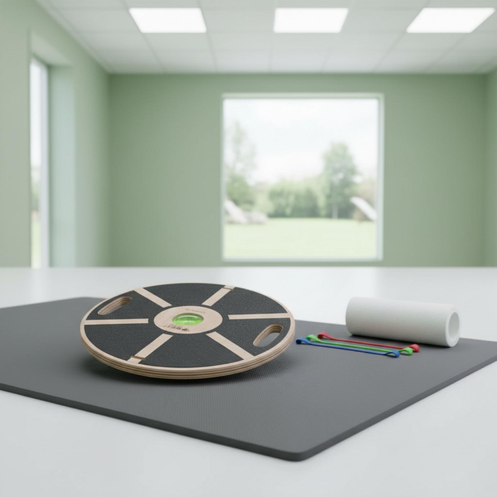 Drewniana deska do ćwiczeń fit – Yoga Fitness Board recenzja i cena