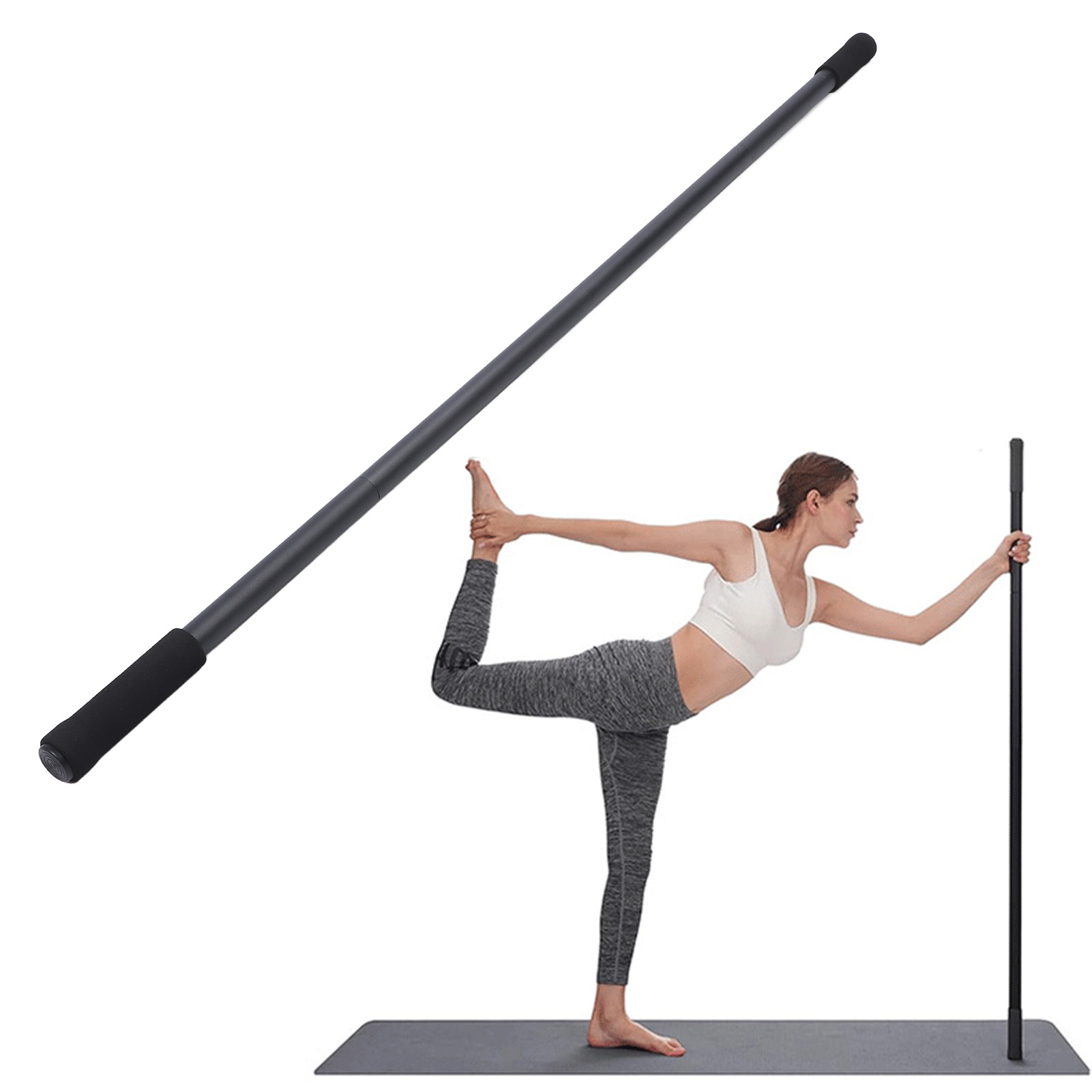 Regulowany kij do jogi – wszec – Yoga Fitness Stretching recenzja i cena