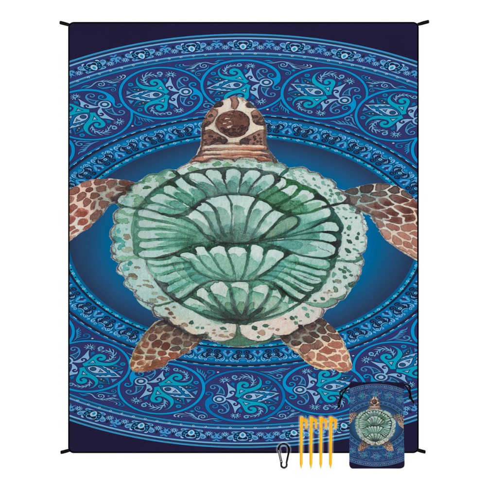 Ręcznik plażowy z motywem palm – Yoga Mat For Fitness recenzja i cena